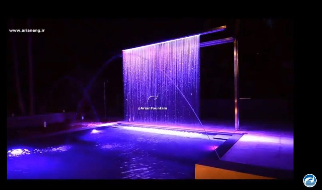 نازل آبنما بارانی